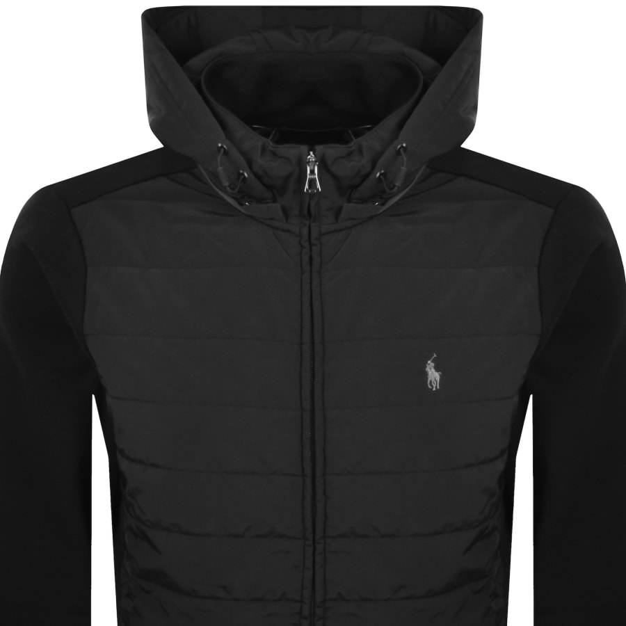 Ralph Lauren Logo Hoodie Black
